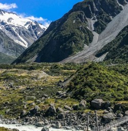 Hooker Valley Track, Canterbury New Zealand