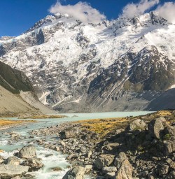 Hooker Valley Track, Canterbury New Zealand