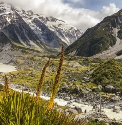 Hooker Valley Track, Aoraki Mt Cook Canterbury New Zealand