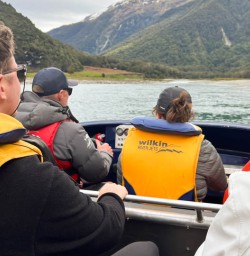 Jet boating siberia valley