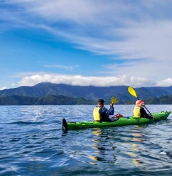 Kayaking Queen Charlotte Sound