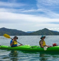 Kayaking to Picton