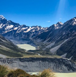 Mount Cook from Sealy Tarns