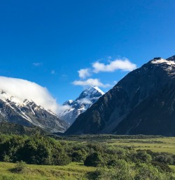 Mount Cook valleys