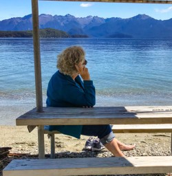 Overlooking Lake Te Anau