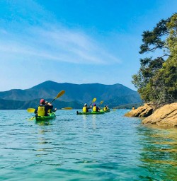 Paddling Queen Charlotte Sound