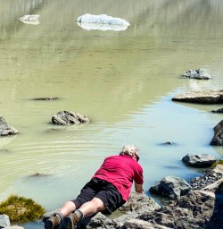 Planking by Hooker Lake