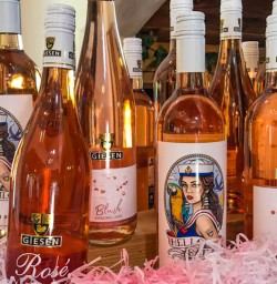 Rose wine Giesen winerey
