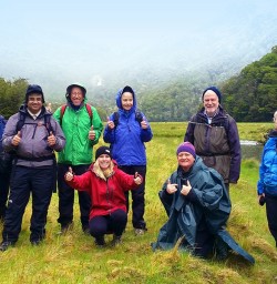 Hiking Routeburn Track