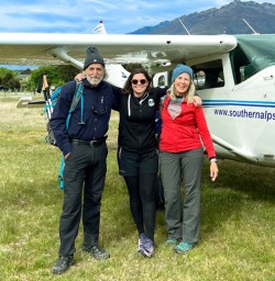 Scenic flight mount aspiring national park