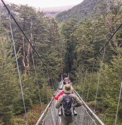 Walking the Routeburn Track, Otago New Zealand