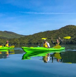 Water of glass in Queen Charlotte Sound