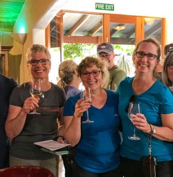 Wine tasting at Giesen vineyard