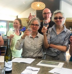 Wine Tasting at the Wairau river, Marlborough New Zealand