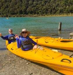 6. Guests ready to Kayak the Okarito Lagoon