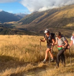 6. Hayley and guests hike Rocky Mountain trail Pure South 12 Feb 23