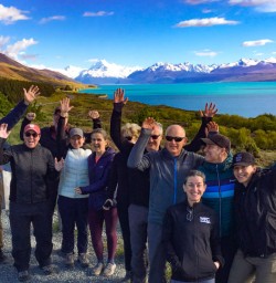 6. Lake Pukaki group pic