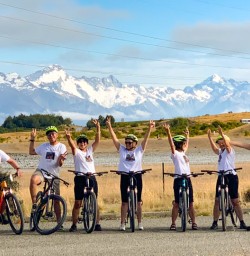 6. Lake Tekapo bike ride