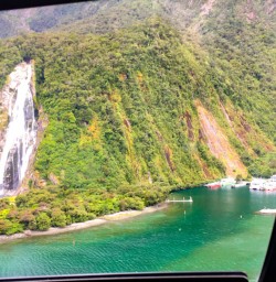 6. Milford Heli flight views