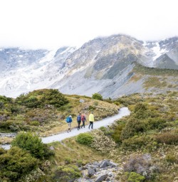 6. Walking the Hooker Valley