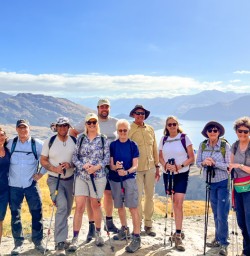 6. Whole group at top of Rocky Mountain Pure South 12 Feb 23