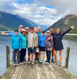 6.5 Nelson Lakes group photo on pier