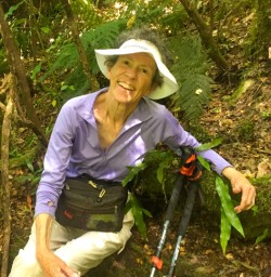 6. Happy solo guest in native forest