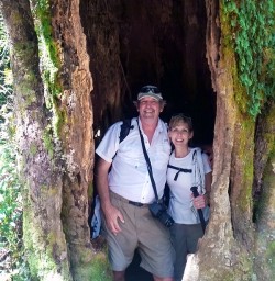 Couple at Hollyford Track
