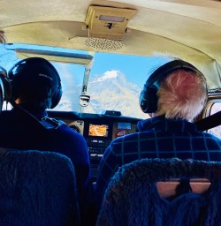 Flying into Siberia Valley 