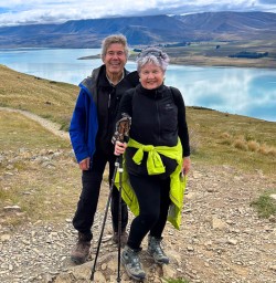 Hiking mount john in Mackenzie country 