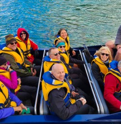 Jet boat ride Siberia Valley 