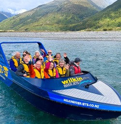 Jet boat ride adventures 
