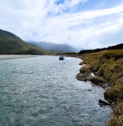 Jet boat ride in Siberia Valley 
