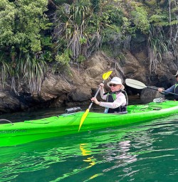 Kayaking Queen Charlotte Sound