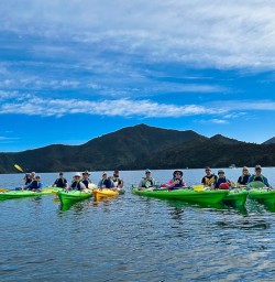 Kayaking tours with New Zealand Trails