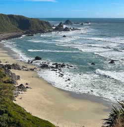 West Coast beaches in New Zealand