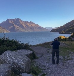 Devils Staircase Lookout Point, Lake Wakatipu Otago New Zealand