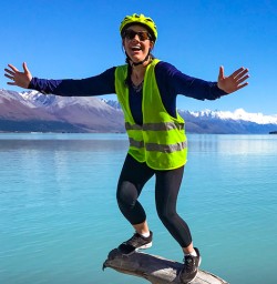Flying at Lake Pukaki