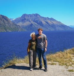 Guests at Lake Ohau Quarters, Canterbury New Zealand
