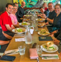 Lunch at Nelson, New Zealand