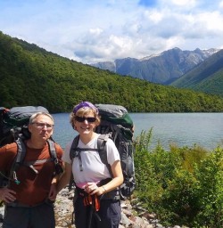On the way to Lakehead Hut in Nelson Lakes National Park