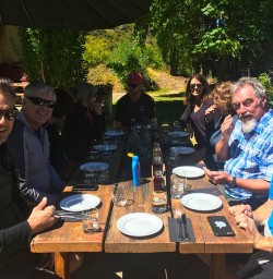 Another fabulous lunch in the sunshine!  Queenstown New Zealand