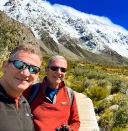 7. Hooker Valley Track snow capped mountain views