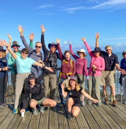 7. Cape Foulwind lookout group photo
