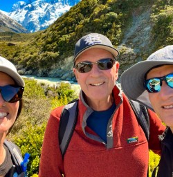 7. Hayley and guests Hooker Valley