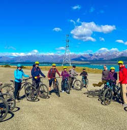 7. Lake Tekapo bike trip