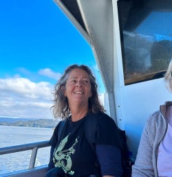 Boat ride in Stewart Island