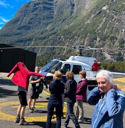 Flight to Fiordland National Park