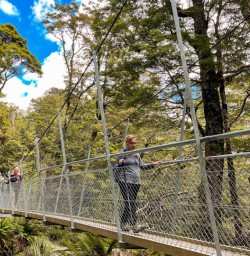 8 Group cross bridge on Routeburn2