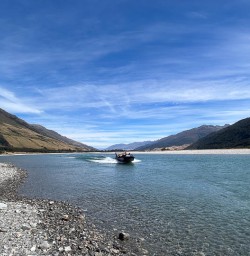 Jet boat ride adventure tours